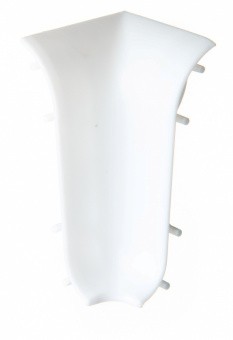 Угол ПВХ вн Белый Идеал