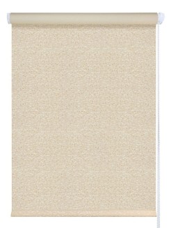 Шторы рулонные 80,5*175 Блэкаут Кристалл крем Ле-Гранд