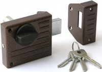 Замок накладной ЗН1-2.1 медь Зенит