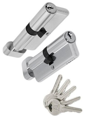 Мех. цилиндр 100 ZM 70mm (30+10+30) CP с вертушкой