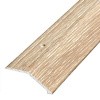 Кант полукр. 40мм 0,9м дуб беленый