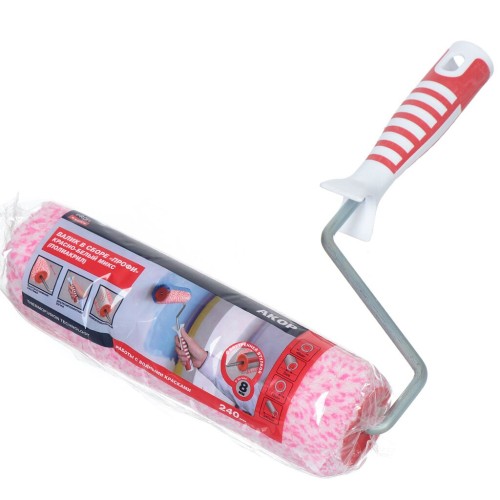 Валик 240мм малярный полиакрил с бюгелем Акор 752 35 624