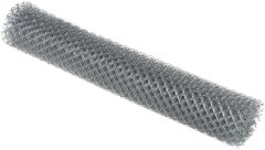 Сетка рабица оцинк d-1.6 (35мм*35мм) рулон 1,5*10 м