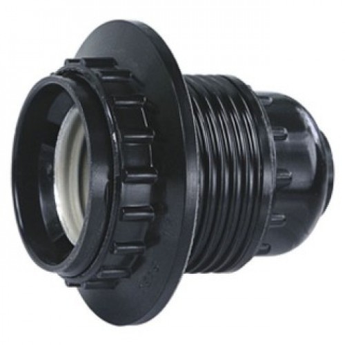 Патрон электр. E27 с приж. кольц. карб. Н10РП Е27Н10РП-01