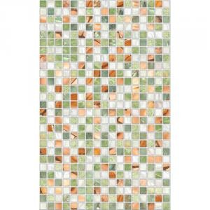 Керамогранит Мозайка Нео зеленая темная 25*40