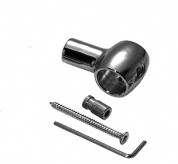 Держатель для рейлинга ALBA T2804 "Ретро" хром