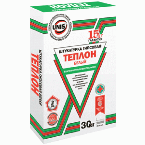Штукатурка Юнис Теплон 30кг.