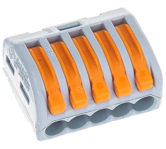 Клеммник 5х0,08-2,5мм разъемный