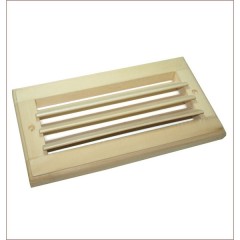 Вентиляционная решетка простая, липа