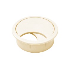 Розетка комп. стола ваниль