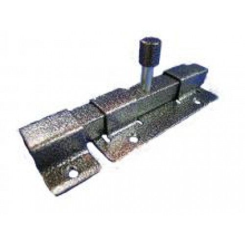 Задвижка ЗД-06 серебро секрет