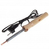 Паяльник 40Вт. с дерев. рукояткой