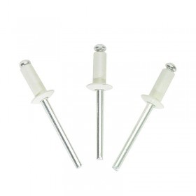 Заклепки 3,2х8мм белый-сигн (9003)