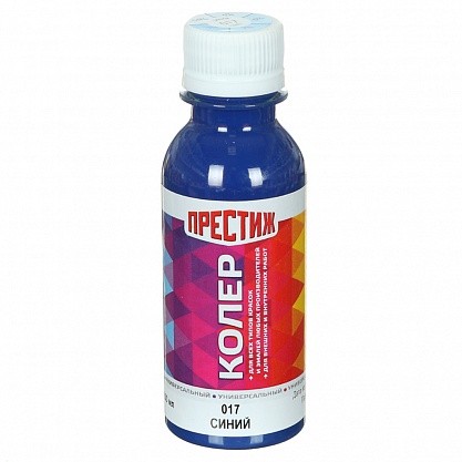 Колер Престиж №17 синий 100мл.