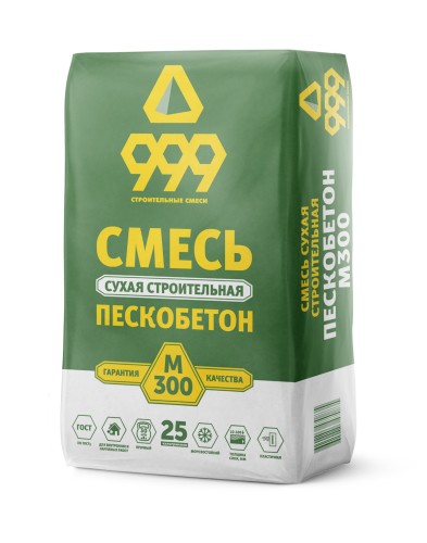Смесь сухая кладочная М-300 СМ999, 25кг