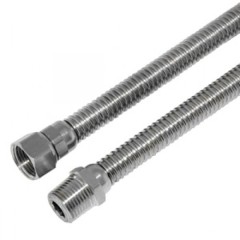 Подводка газ сильф. 1/2&quot; 80см г/ш