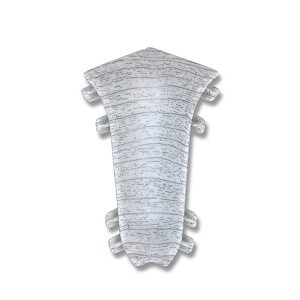 Угол ПВХ вн Ясень белый Идеал