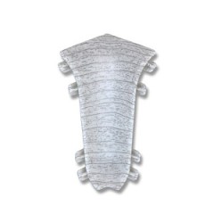 Угол ПВХ вн Ясень белый Идеал