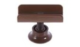 Опора регулируемая П корич./чер. 16мм