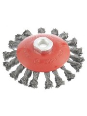 Щетка Bartex тарелка круч. проволока d 115мм, М14 гайка