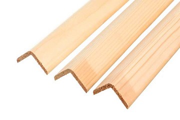 Уголок нар. гладкий 50*2500 сосна А, клеен