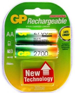 Аккумулятор GP 2700 мАч HR6-2BL