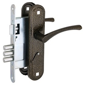 Замок врезной ЗВ9-4-2 бронза