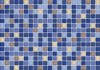 Керамогранит Меланж Люкс синяя 400*400