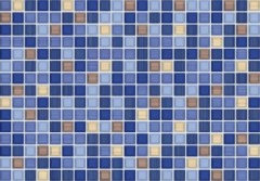 Керамогранит Меланж Люкс синяя 400*400