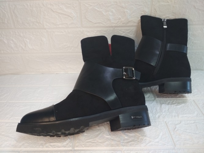 Ботинки жен. демис. черн. C761-9637-1