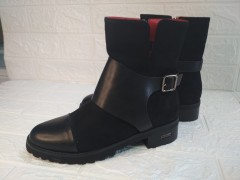 Ботинки жен. демис. черн. C761-9637-1