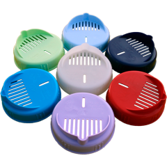 Крышка для слива для твист банок д=100мм