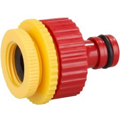 Адаптер GRINDA внеш. пластик, 1/2-3/4"