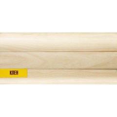 Плинтус ПВХ 20 Клен с каб.кан.с рез.краем