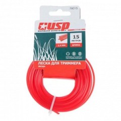 Леска d-2,4мм, 15м звезда