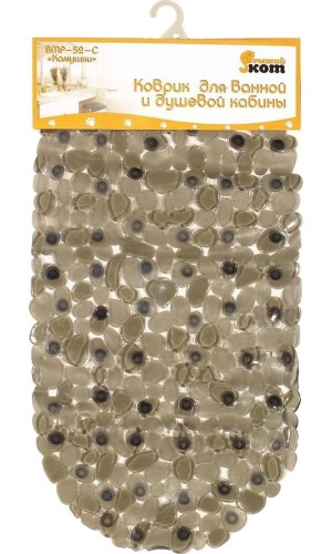 Коврик для ванны Камушки 69*36см