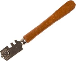 Стеклорез ЗУБР "Эксперт" 2 ролика дер. ручкой