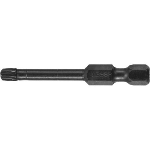 Бита T25 50мм хв.Е 1/4", 2 шт. ЗУБР "ПРОФИ"