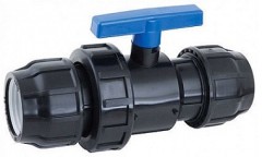 Кран шаровый 20*20 ПЭ