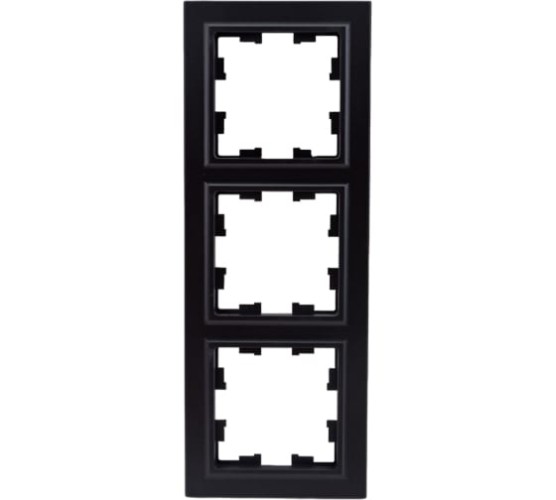Рамка 3П черный РУ-3-БрЧ Brite