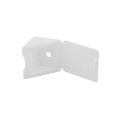 Уголок монтажный белый