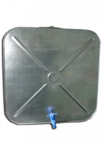 Бак оцинк. 100 л для дачного душа