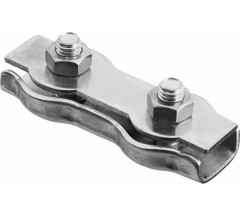 Зажим троса оцин. двойной 8мм