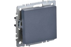 Выключатель мех. 1-кл. СП ВС10-1-0-БрЧ 10А черный Brite