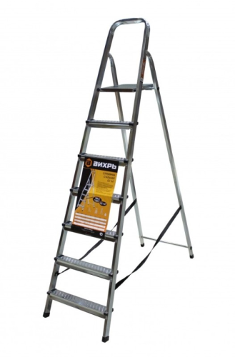 Стремянка стальная ВИХРЬ СС 1х9 в Ижевске. Цена товара 4 090 руб.