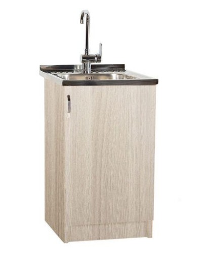 Тумба 50*50 ясень шимо светлый