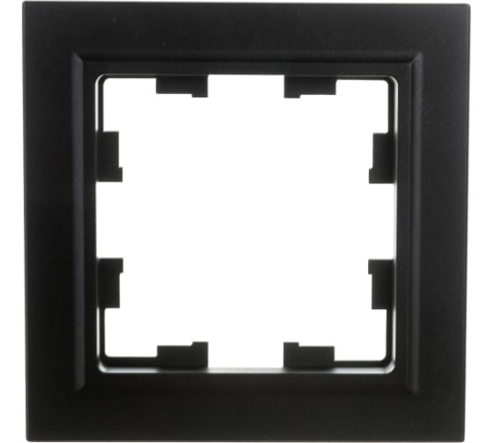 Рамка 1П черный РУ-1-БрЧ Brite