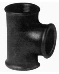 Тройник 25 черн