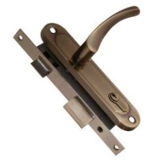 Замок врезной 4061/3 KIT P15 бронза