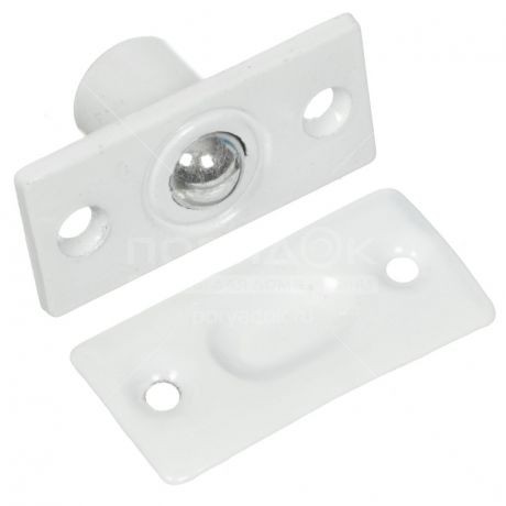 Защелка шарик TRODOS 03.02.03 (белая)